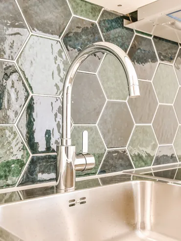 tiles in kitchen